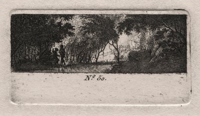 Bir Ormanın Görünümü. by Antoine de Marcenay de Ghuy