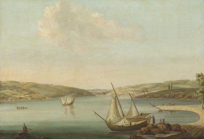 Arka planda Justinian Su Kemeri ile Beykoz Yüksekliği