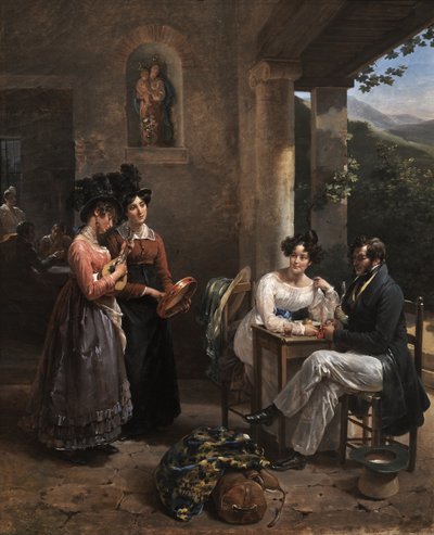 Düğün Gezisi by Antoinette Cecile Hortense Lescot Haudebourt