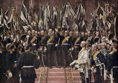 Prusya Kralı I. Wilhelm Birleşik Almanya, Versay, Fransa