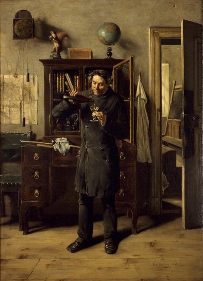 Sarhoş Öğretmen, 1882 by Anton Eduard Müller