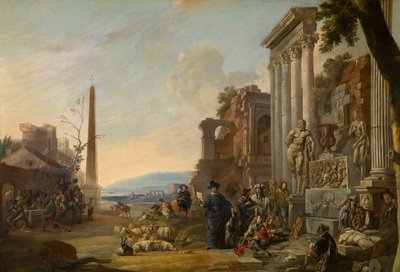 Roma'da Sanat Çalışması by Anton Goubau