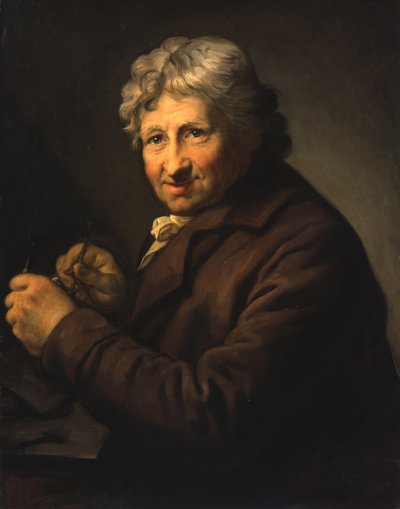 Almanca: Daniel Nikolaus Chodowiecki (1726-1801). Um 1800/ 1801 Daniel Nikolaus Chodowiecki by Anton Graff