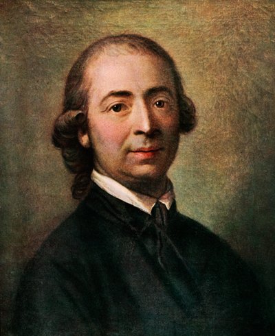 Gottfried Herder- portre boyama by Anton Graff