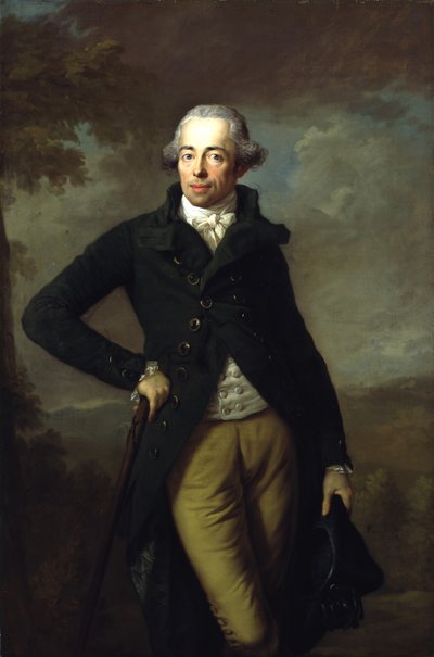 Henry XIV Reuss Yaşlı Hattı (1749-1799) by Anton Graff