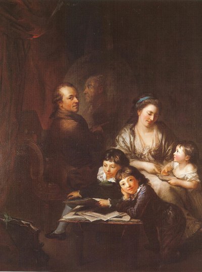 Sanatçının ailesi Johann Georg Sulzer