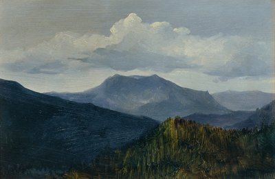 Gutenstein yakınlarındaki Schneeberg by Anton Hlavacek
