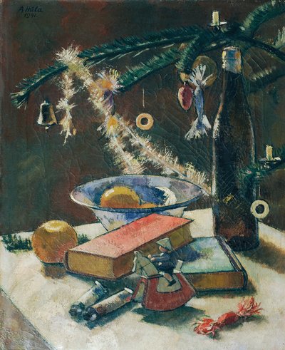 Noel ağacının altında natürmort by Anton Hula