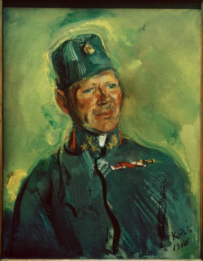 Kaptan Boleslavski by Anton Kolig