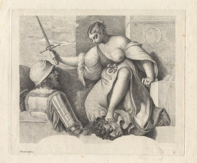 Yargıç Judith, 1760. by Anton Maria Zanetti
