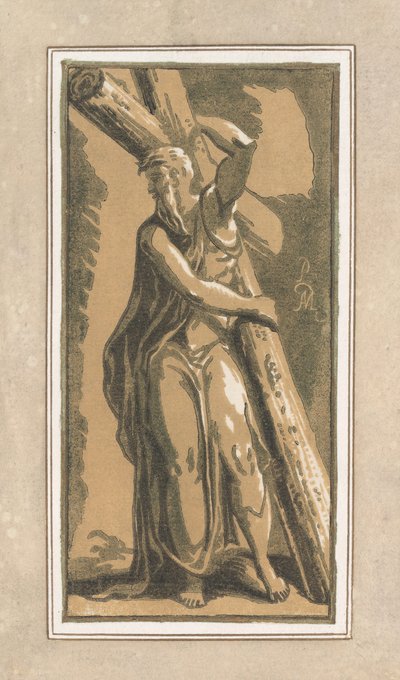 St. Andrew, Yüzü Öne Döndü, Başı Sola Döndü, 1749