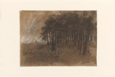 orman kenarı by Anton Mauve