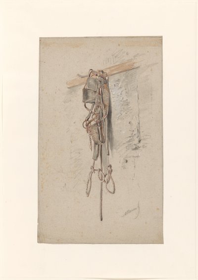 at koşum takımı by Anton Mauve