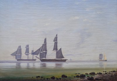 Denizde sakin bir sabah by Anton Melbye