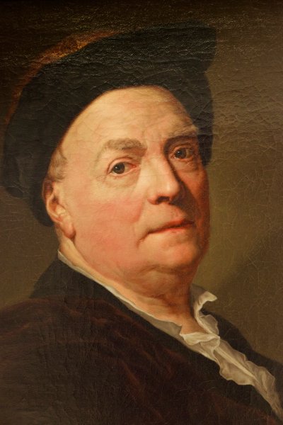 Louis de Silvestre, c.1745 (detay) by Anton Raphael Mengs
