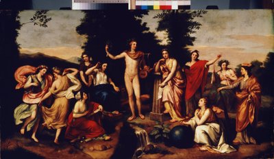 Parnassus, c.1750-60 by Anton Raphael Mengs