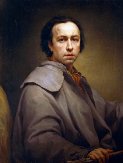 Otoportre, Anton Raphael Mengs, 1776 dolaylarında, tuval üzerine yağlı boya by Anton Raphael Mengs
