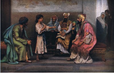 Tapınakta doktorlarla Mesih, John Winston Company tarafından yayınlanan Hulberts Story of the İncil