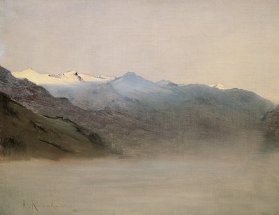 Sisin içinde Gastein Vadisi by Anton Romako