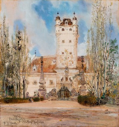 Greillenstein Şatosu, 1885-1886 by Anton Romako