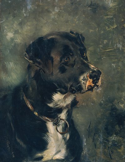 Bir kasap köpeği başkanı by Anton Romako