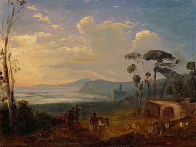 Bacoli ve Campo Miseno by Anton Sminck Pitloo