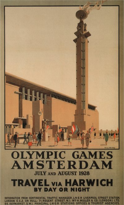 1928 Yaz Olimpiyatları, Amsterdam, 1928 by Anton Van Anrooy