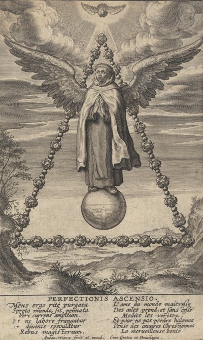 Perfectionis Ascensio, The Life of Saint John of the Cross, 1622-24. by Anton Wierix