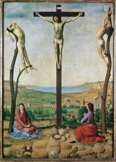 Çarmıha Gerilme (resim) by Antonello da Messina
