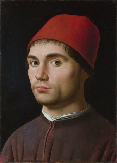 Bir Adamın Portresi by Antonello da Messina