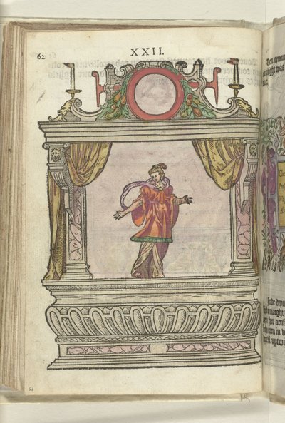 Yumuşak başlılığın kişileştirilmiş sahnesi (Clementia), 1578 by Antoni van Leest
