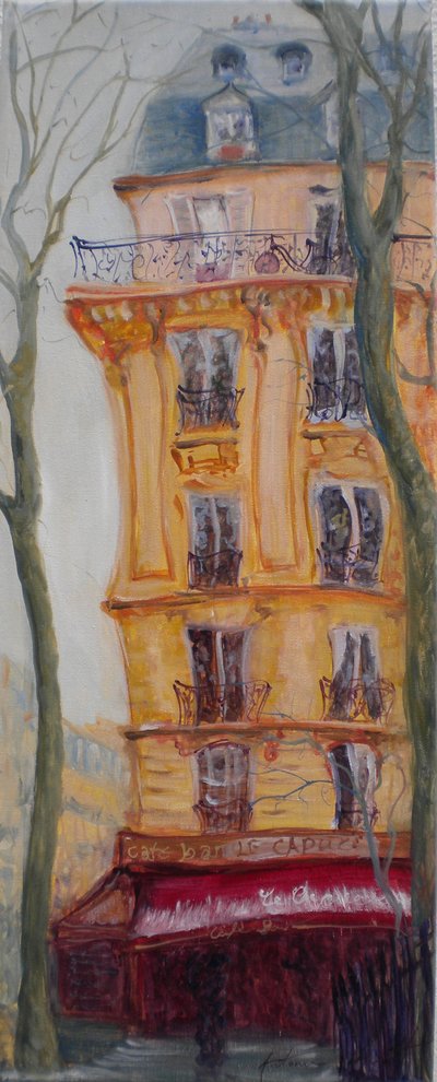 Kafe Bar La Cappuccino, 2010 by Antonia Myatt
