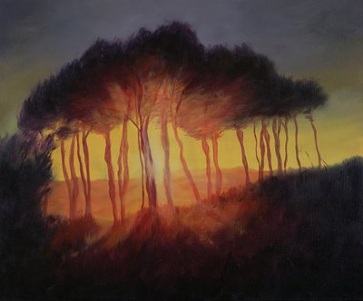 Gün Batımında Yabani Ağaçlar, 2002 by Antonia Myatt