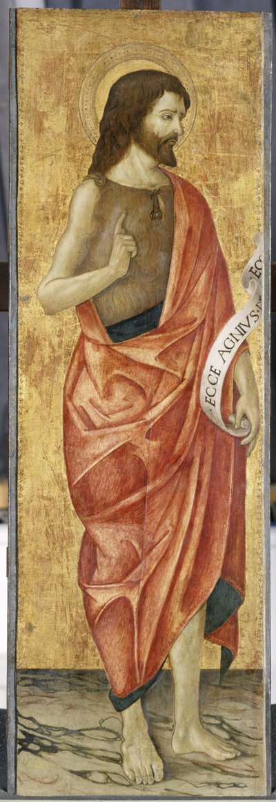 Vaftizci Yahya, c.1500 (kavak ağacı üzerinde tempera) by Antoniazzo Romano
