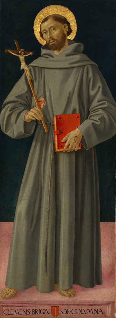 Assisili Aziz Francis, yak. 1480-81. by Antoniazzo Romano