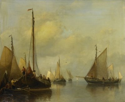 Sakin Suda Balıkçı Tekneleri by Antonie Waldorp