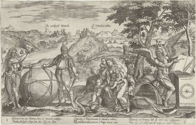 Yanlış Dünya, 1579 Yanlış Weerelt / Le Monde bir rebous (nesne üzerinde başlık) 1576-1579 yıllarında Hollanda