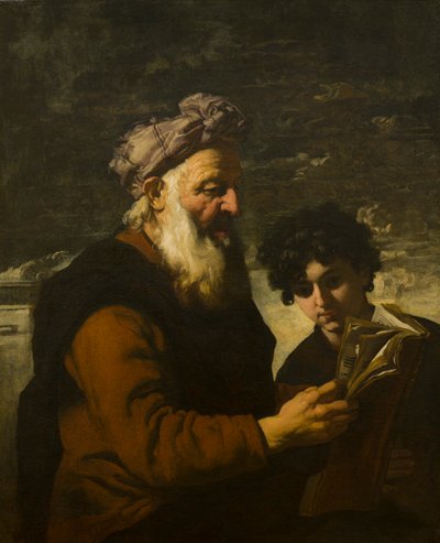 Seneca Öğretim Nero, c.1651-1722 (tuval üzerine yağlı boya) by Antonio (attr. to) Zanchi