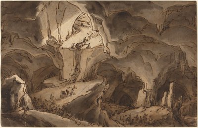 Dünyanın Bağırsaklarına Giriş by Antonio Basoli