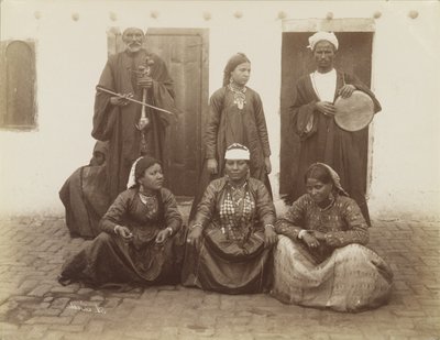 Arap Dansçılar, Mısır by Antonio Beato