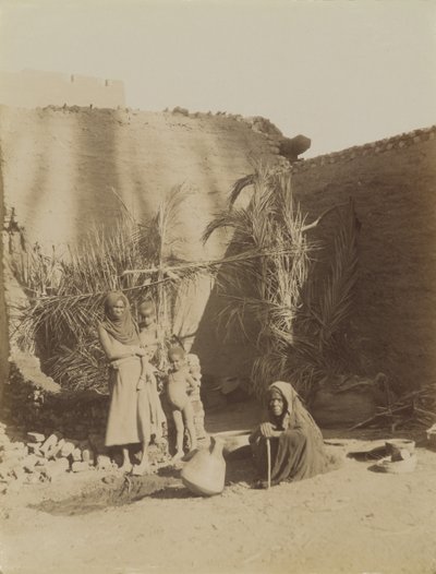 Berberi Ailesi, Mısır by Antonio Beato