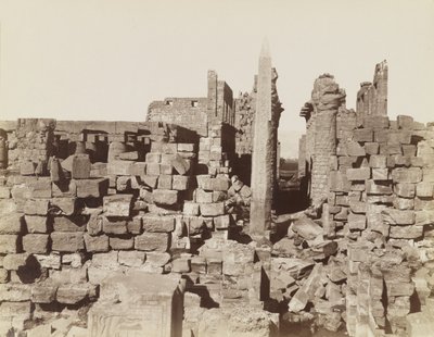 Karnak Tapınağı, Mısır by Antonio Beato
