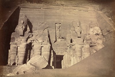 Ramses II Tapınağı, Abu Simbel by Antonio Beato