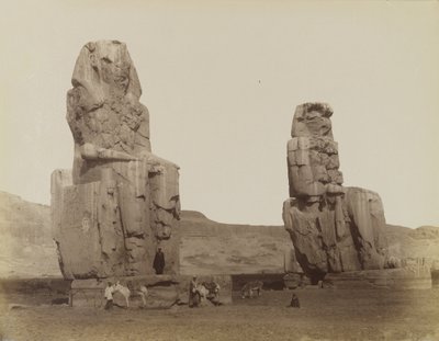 Memnon Heykeli by Antonio Beato