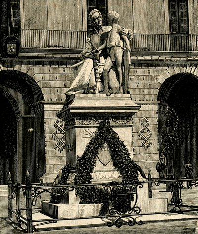 Francesca Capece Anıtı (1769-1848), Antonio Bortone (1844-1938), Maglie, Apulia, İtalya by Antonio Bortone