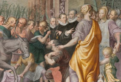 Apsis, Antonio Campi, İsa