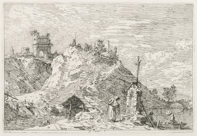 Views: A Pilgrim at Prayer, 1735-1746. by Giovanni Antonio Canal
