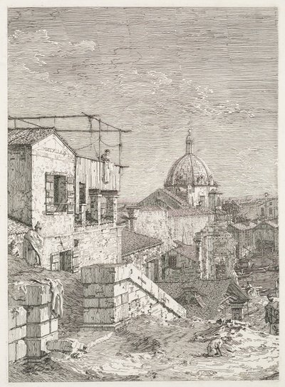 Görüşler: Yazılı Ev, 1735-1746. by Giovanni Antonio Canal