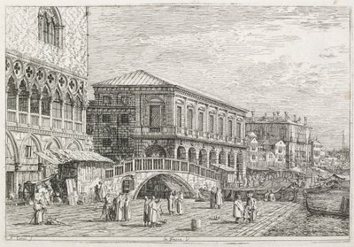Görüntüler: Hapishane, Venedik, 1735-1746. by Giovanni Antonio Canal