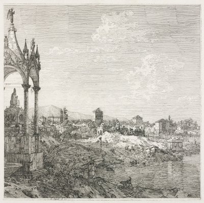 Görüşler: Bir Piskoposun Mezarı, 1735-1746. by Giovanni Antonio Canal